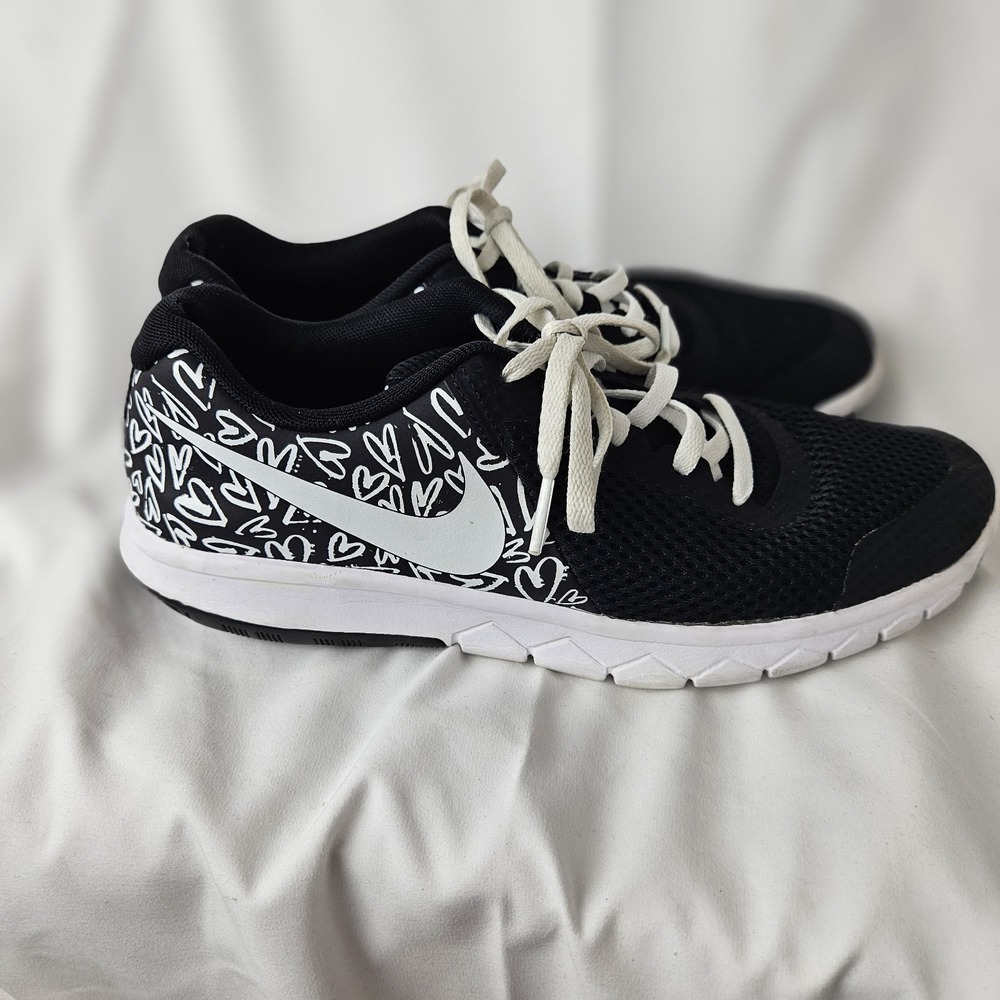 Nike Boys Experience 5 Print 844988-001 Black Sneaker Size 6.5Y Women's‎ 8 US